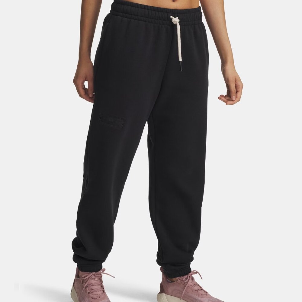 Under Armour Fleece Navy Blue Women's Sweatpants LIKE NEW Size X-Large
